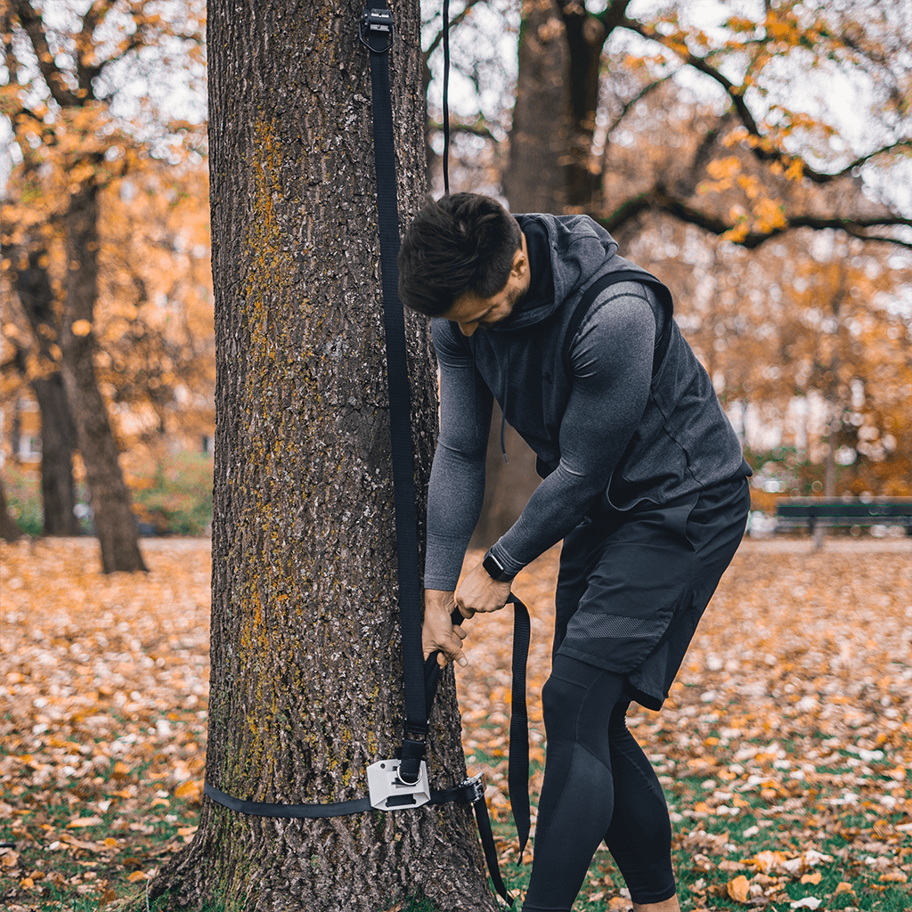 FREESIXD Outdoor Kit - Adapter + Spanngurte für die Befestigung an Baum/Pfosten