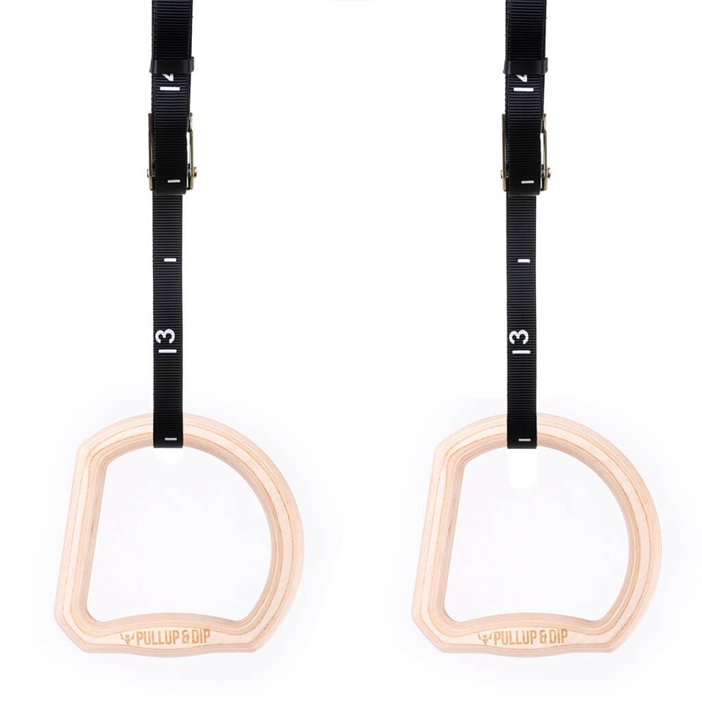 "TRINGS" Calisthenics Ringe Set mit Gurten, Türanker und Transportbeutel