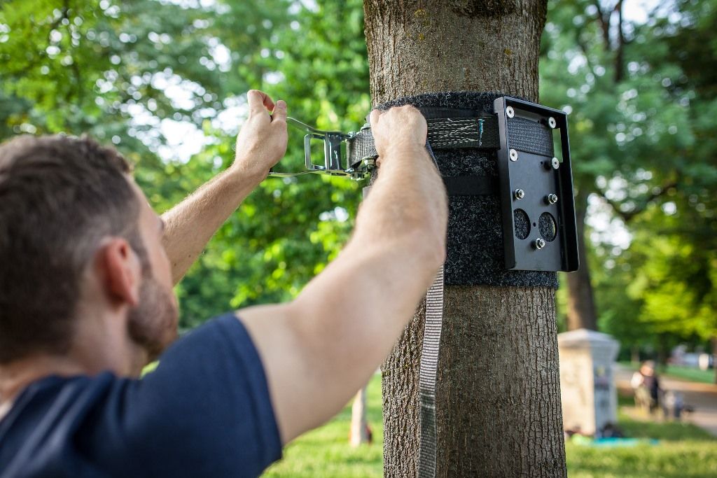 Outdoor Adapter zur Befestigung der Klimmzug- und Dip Stange im Außenbereich