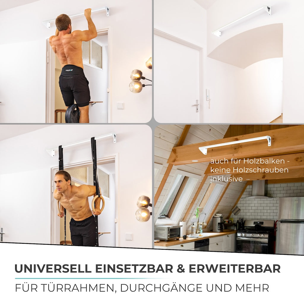 Klimmzugstange zur Wandmontage über dem Türrahmen