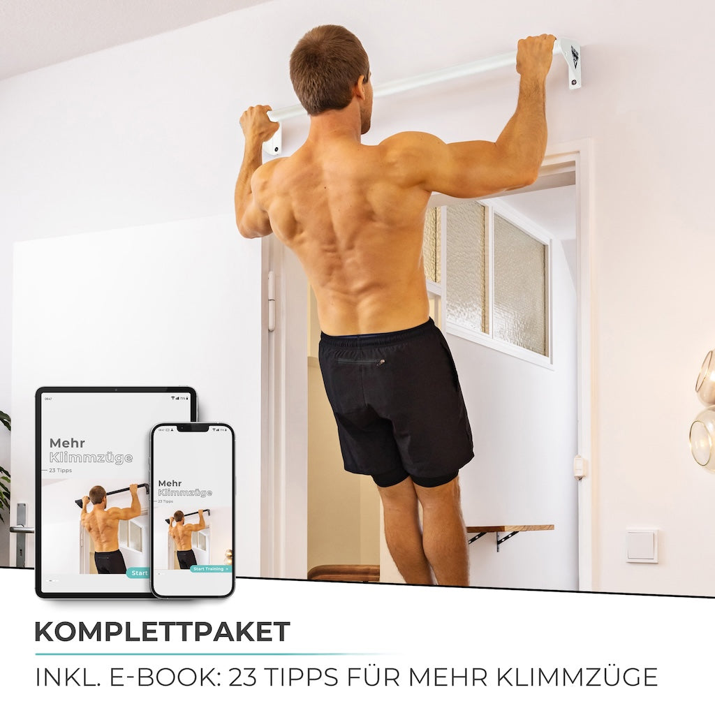 Klimmzugstange zur Wandmontage über dem Türrahmen