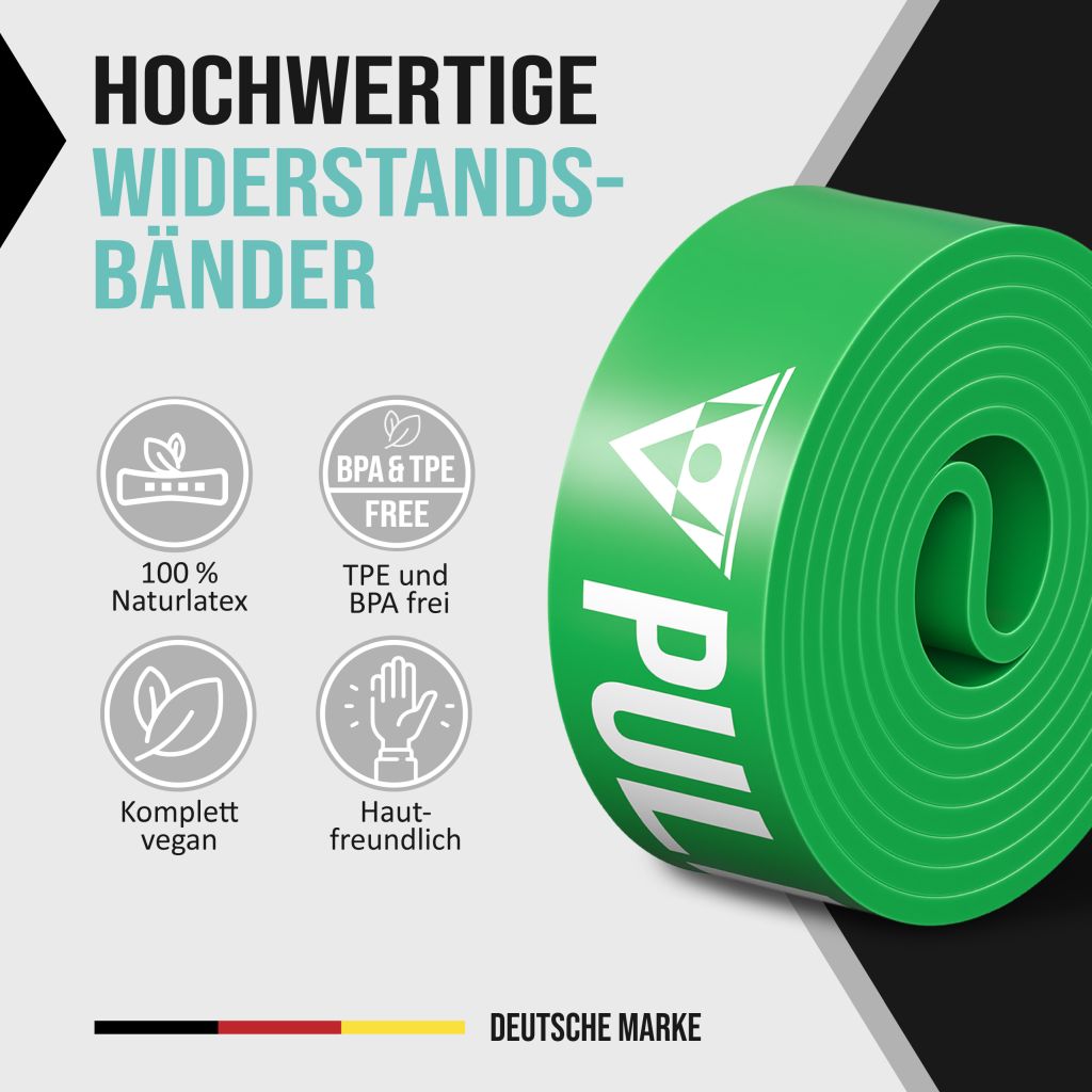 Ringe Bänder Sparset: Turnringe + Widerstandsbänder 4er Set