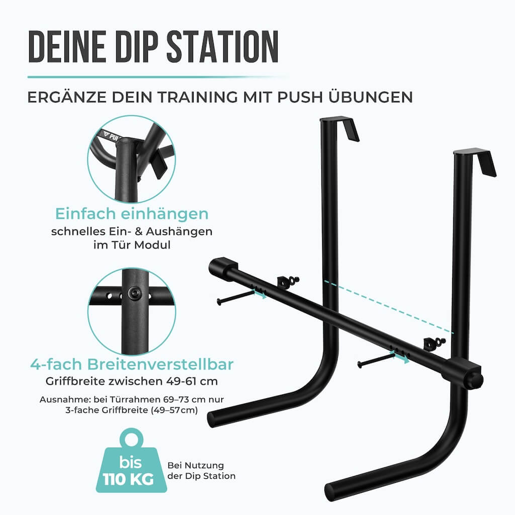 Dip Station für Tür Klimmzugstange