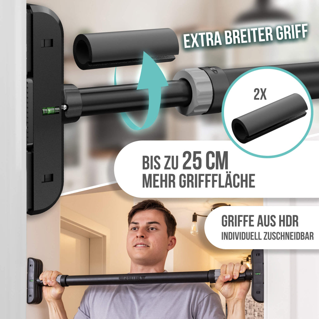 Türreck Teleskop Klimmzugstange ohne Schrauben