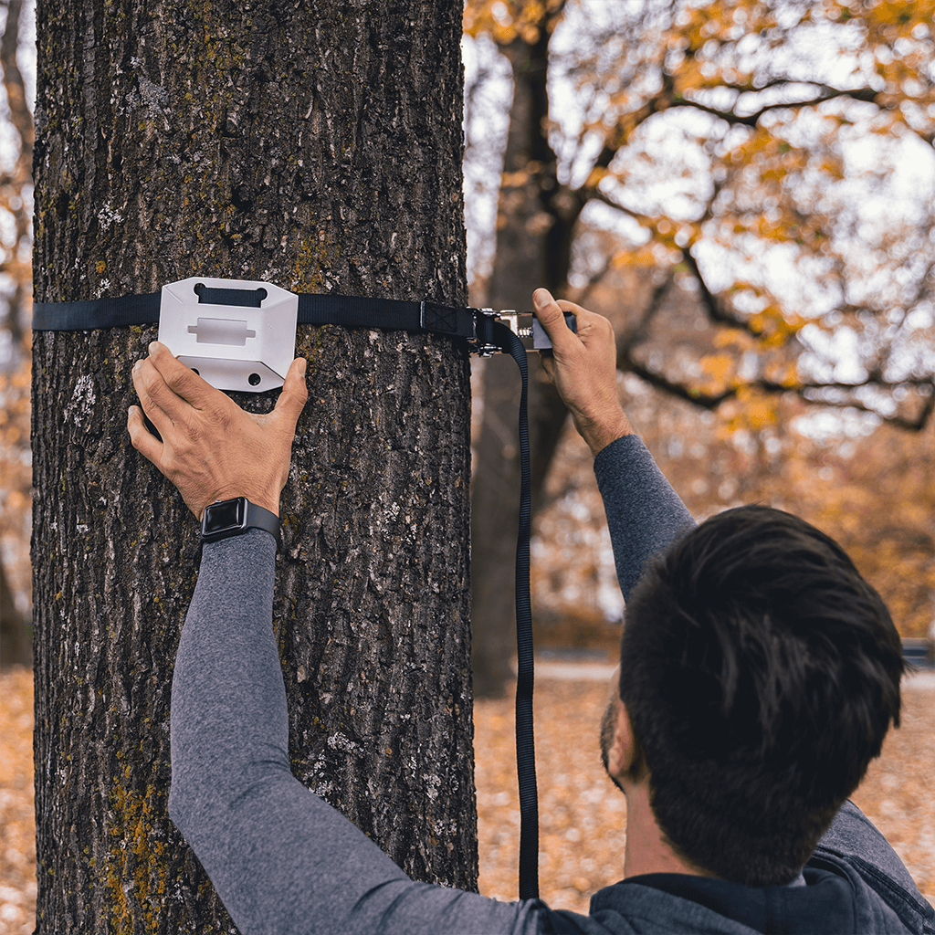 FREESIXD Outdoor Kit - Adapter + Spanngurte für die Befestigung an Baum/Pfosten