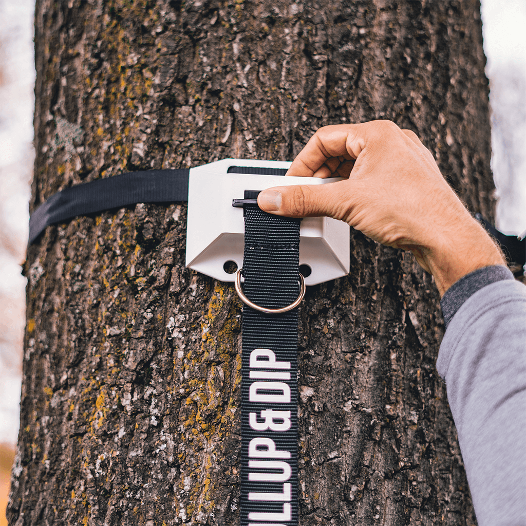 FREESIXD Outdoor Kit - Adapter + Spanngurte für die Befestigung an Baum/Pfosten