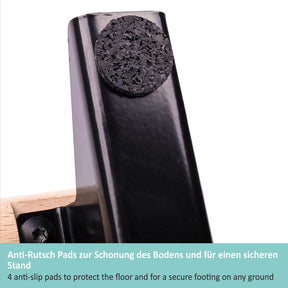 Anti-Rutsch Pads 9er Pack, Rutschhemmer für Parallettes, Liegestützgriffe, Möbel