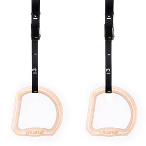 "TRINGS" Calisthenics Ringe Set mit Gurten, Türanker und Transportbeutel