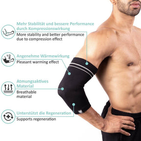 Ellenbogen Bandagen für Sport und Alltag, mehr Stabilität und Leistung