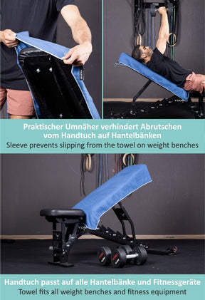 Mikrofaser Fitness-Handtuch, schnell-trocknend und geruchshemmend
