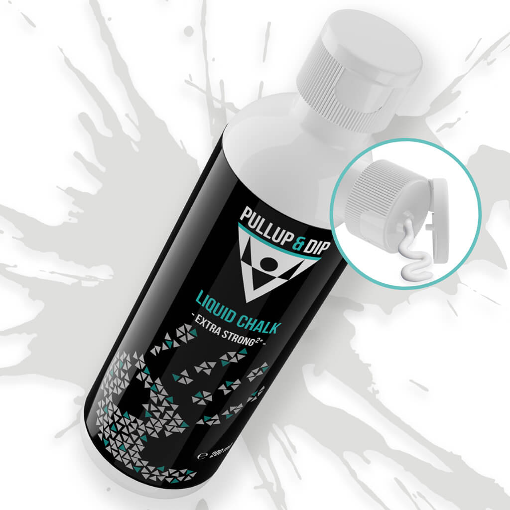 Pullup & Dip Chalkbag Liquid Chalk für perfekten Grip, schnell trocknend, stark & abwaschbar