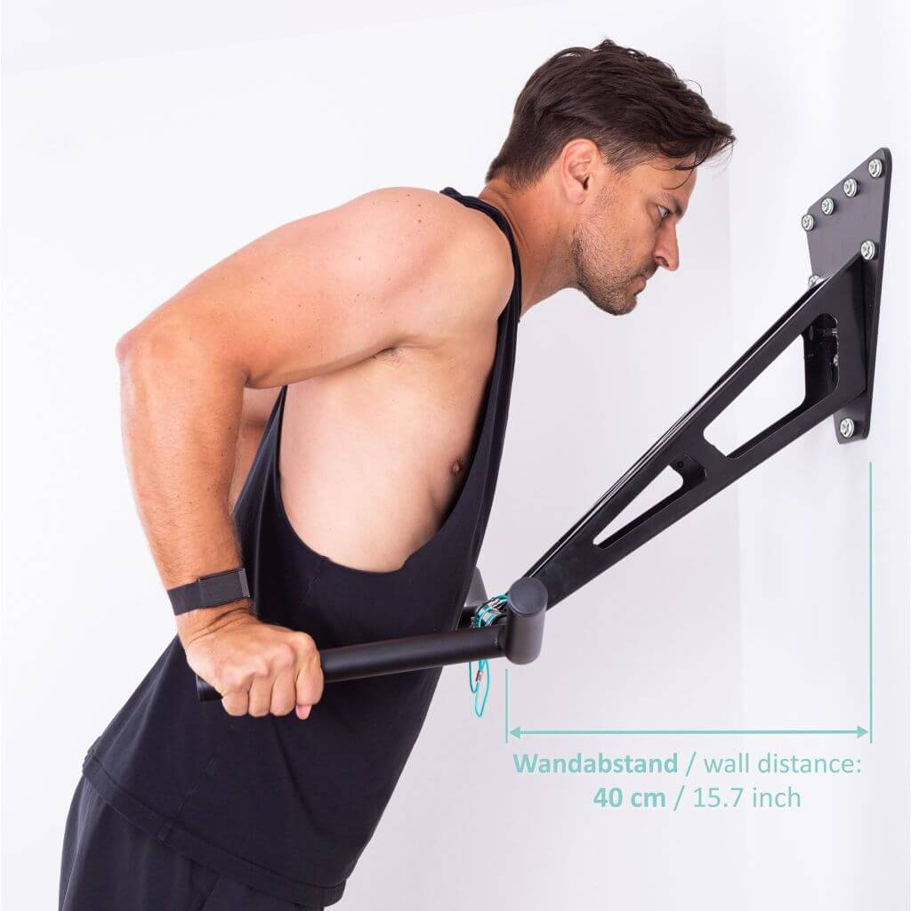 [B-Ware] Mobile Klimmzugstange und Dip-Stange für indoor und outdoor, 2. Wahl Ware