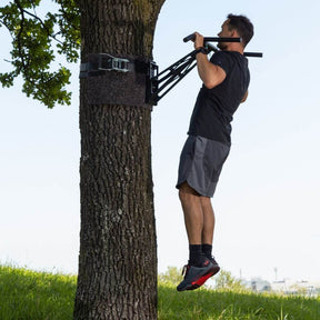 [B-Ware] Mobile Klimmzugstange und Dip-Stange für outdoor Training, 2. Wahl Ware