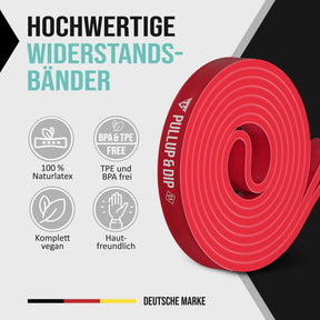 Klimmzug Band / Widerstandsbänder in versch. Stärken als Unterstützung oder Widerstand