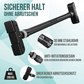 Türreck Teleskop Klimmzugstange ohne Schrauben