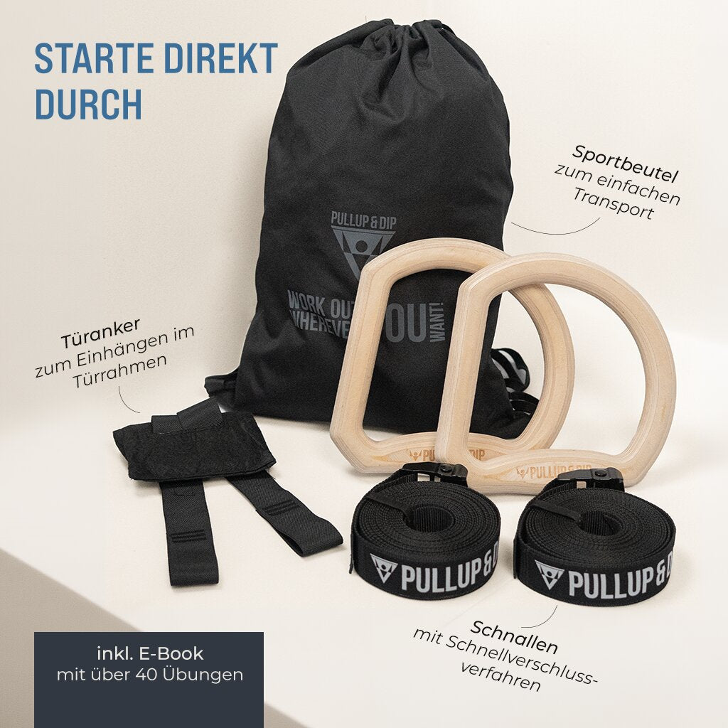 "TRINGS" Multigriff Calisthenics Ringe Set