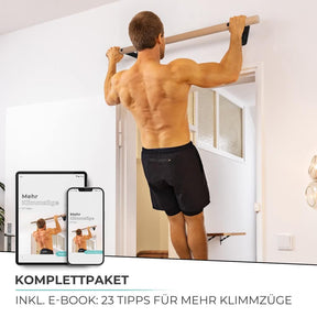 Holz Klimmzugstange zur Wandmontage über Türrahmen